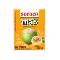 COCONUT WATER PASSION FRUIT SOCOCO 24 X 6.76OZ