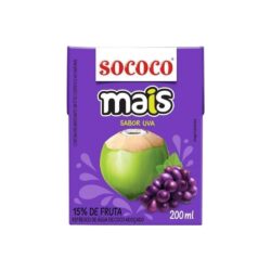 COCONUT WATER GRAPE SOCOCO 24 X 6.76OZ